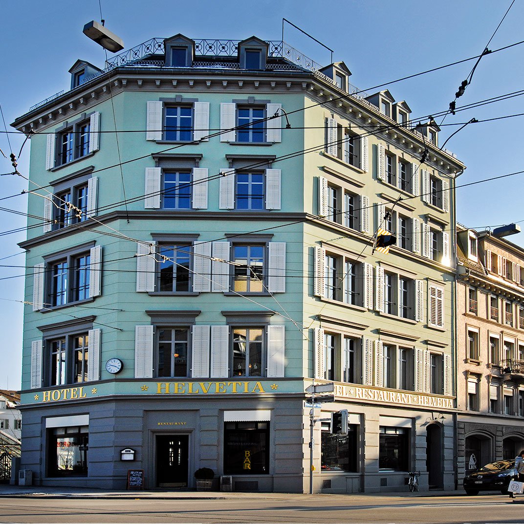 Helvetia hotel in Zurich, Switzerland