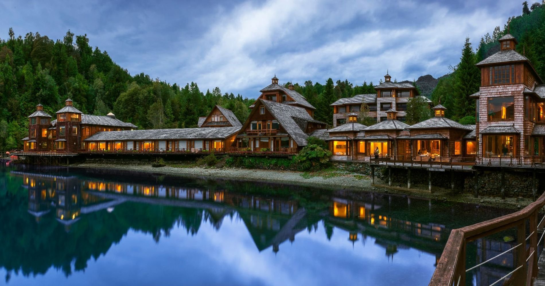 Puyuhuapi Lodge & Spa hotel in Aisen, Chile