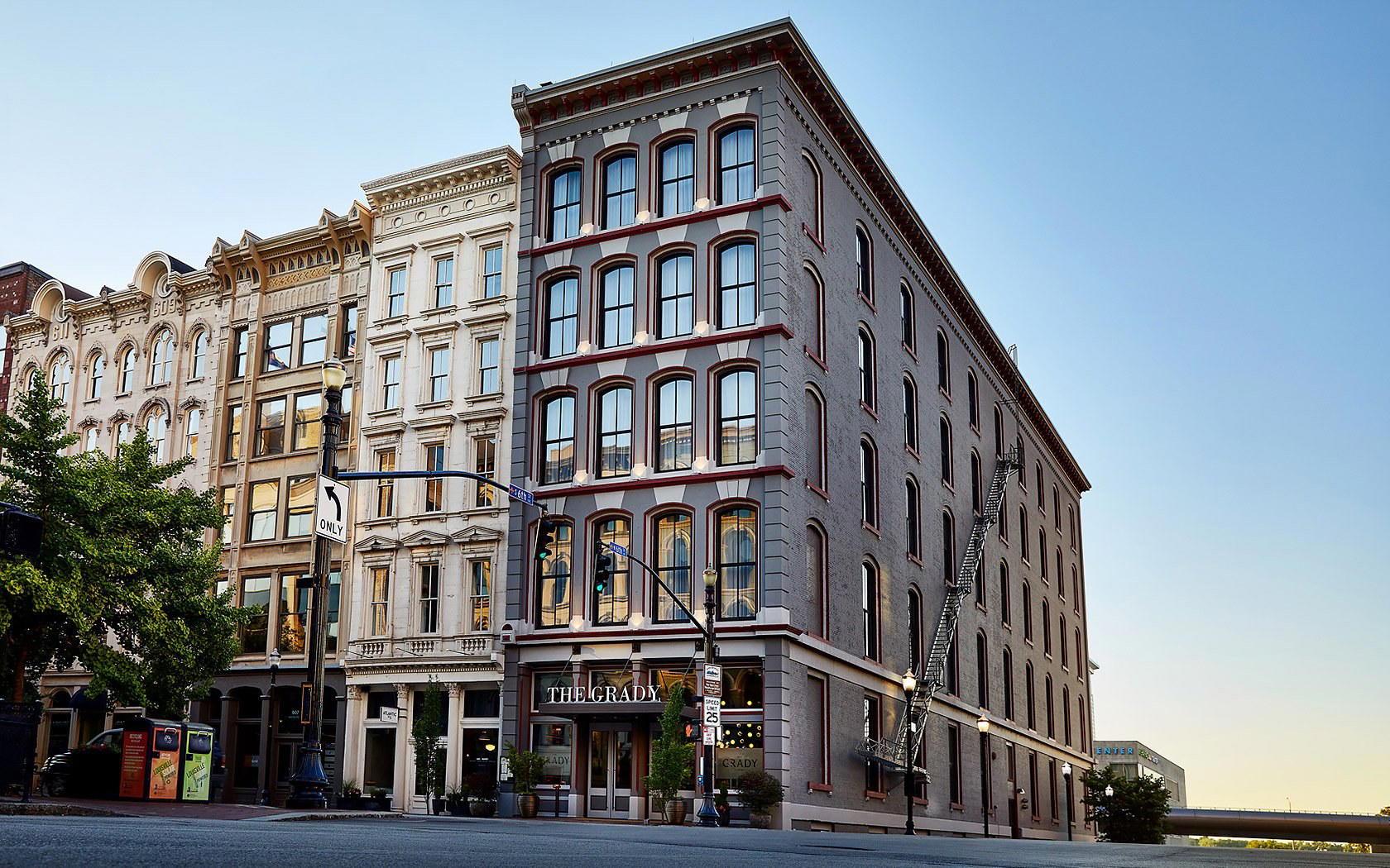 The Grady hotel in Louisville