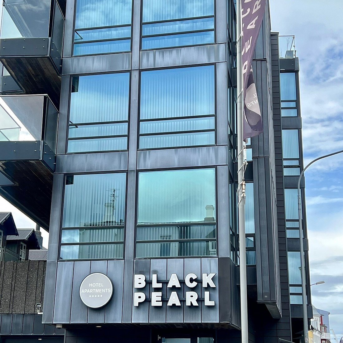 Black Pearl hotel in Reykjavik, Iceland