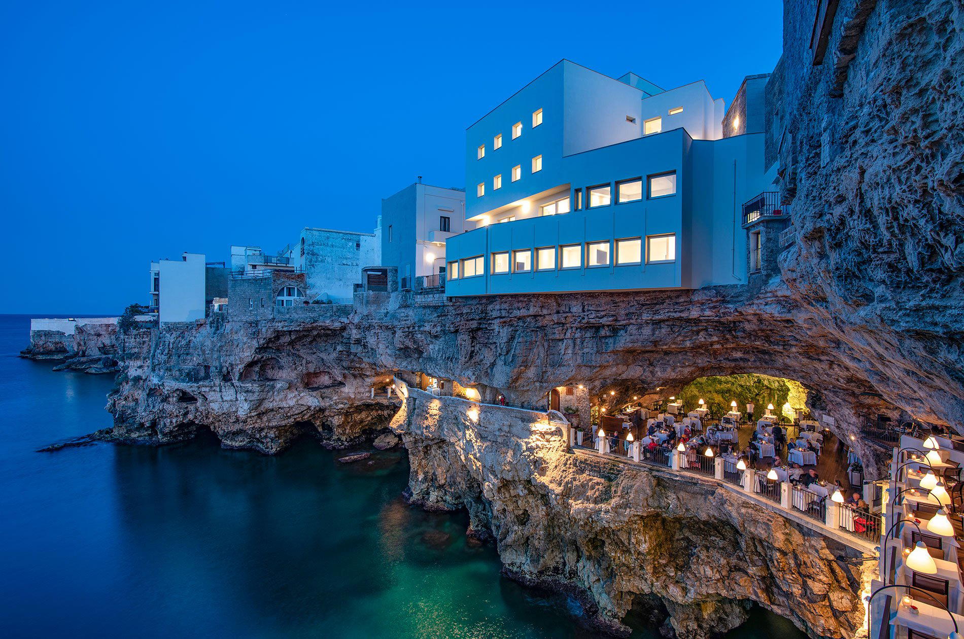 Grotta Palazzese, Polignano, Italy