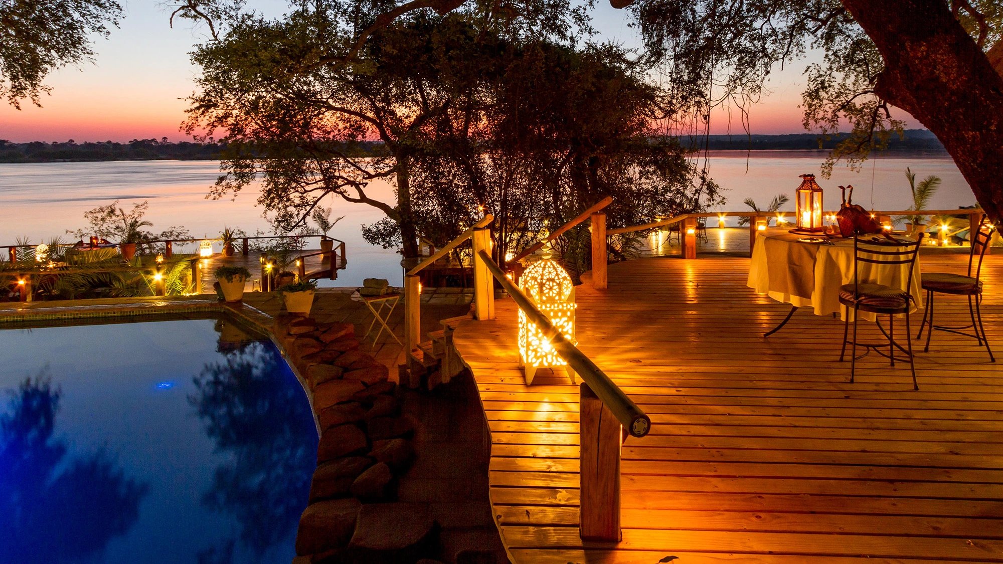 Tongabezi Lodge hotel in Livingstone, Zambia
