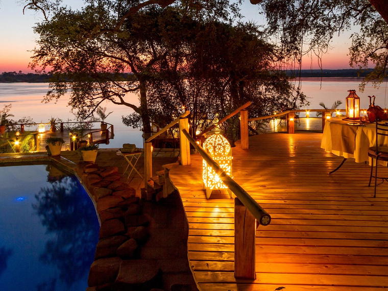 Tongabezi Lodge, Livingstone, Zambia