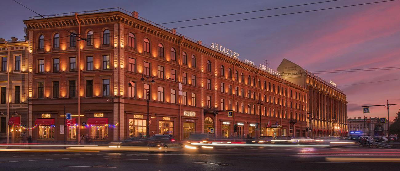 Angleterre Hotel, Saint Petersburg City, Russia
