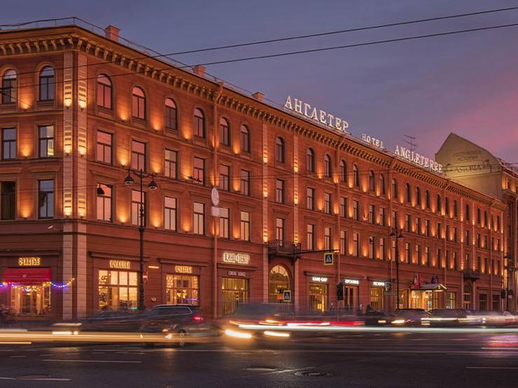 Angleterre Hotel, Saint Petersburg City, Russia