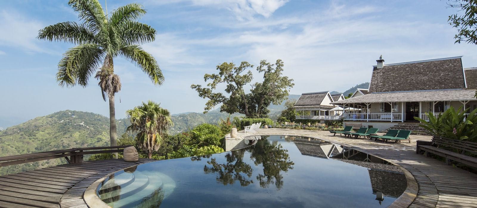 Strawberry Hill hotel in Irish Town, Jamaica