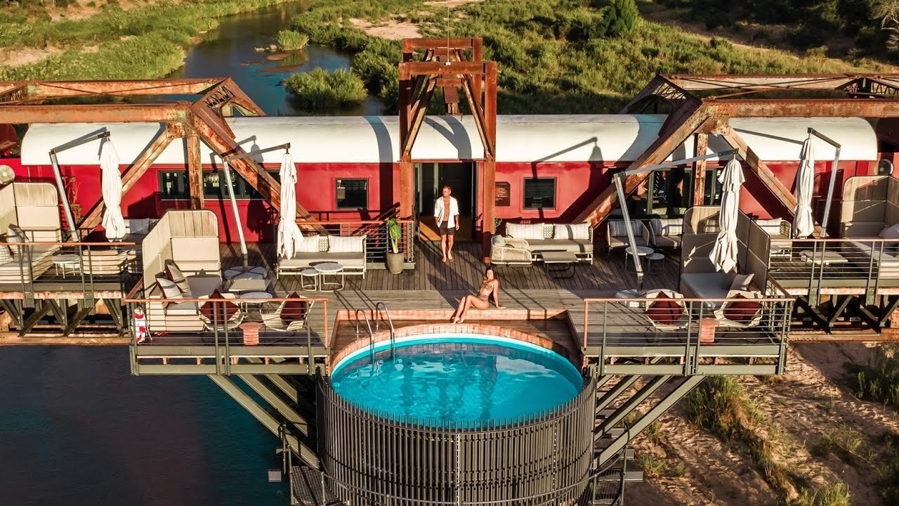 Kruger Shalati - The Train on The Bridge, Skukuza, South Africa