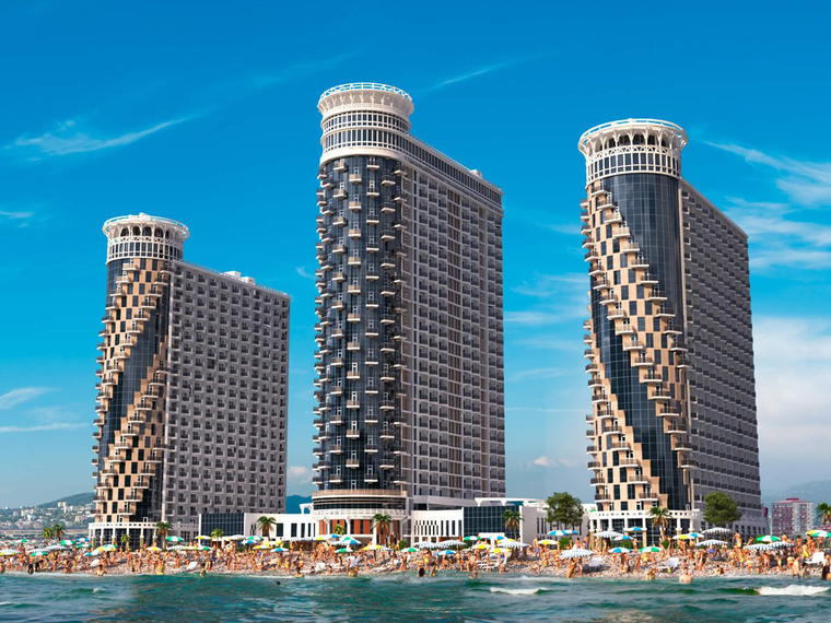 Orbi Sea Towers Hotel, Batumi, Georgia