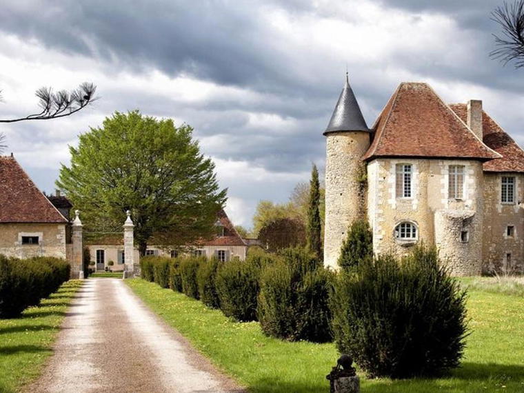 Chateau de Saint Georges, Saint Georges Sur Moulon, France
