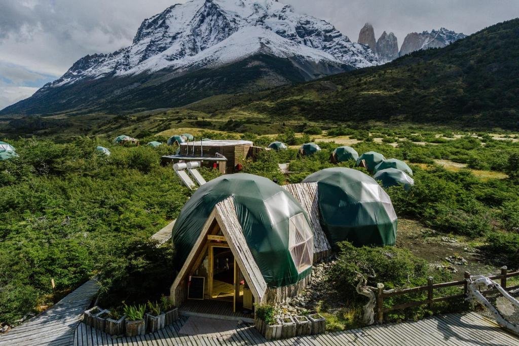 Ecocamp Patagonia hotel in Torres del Paine, Chile