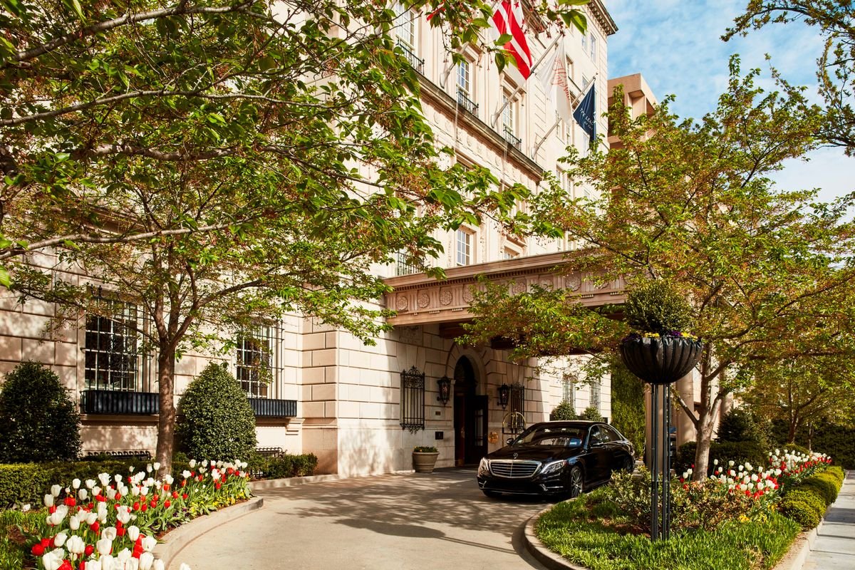 The Hay-Adams hotel in Washington DC, United States