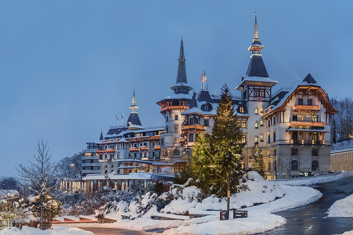 The Dolder Grand hotel in Zürich