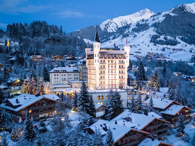 Gstaad Palace hotel in Gstaad