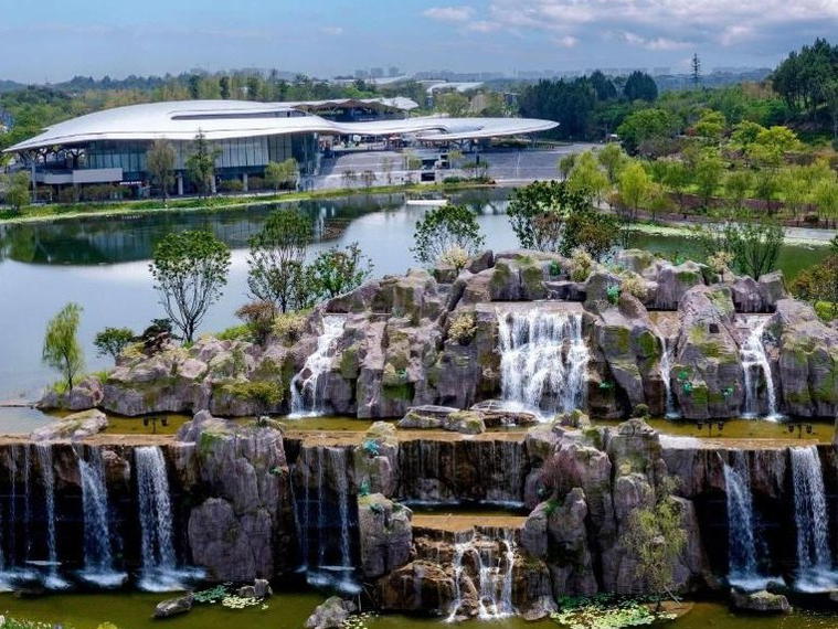 Chengdu Expo Waterfall - MGallery, Chengdu, China
