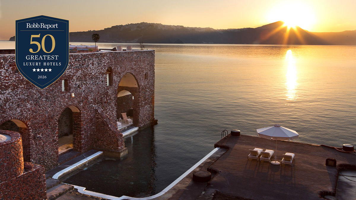 The Hideaway by Perivolas hotel in Santorini, Greece