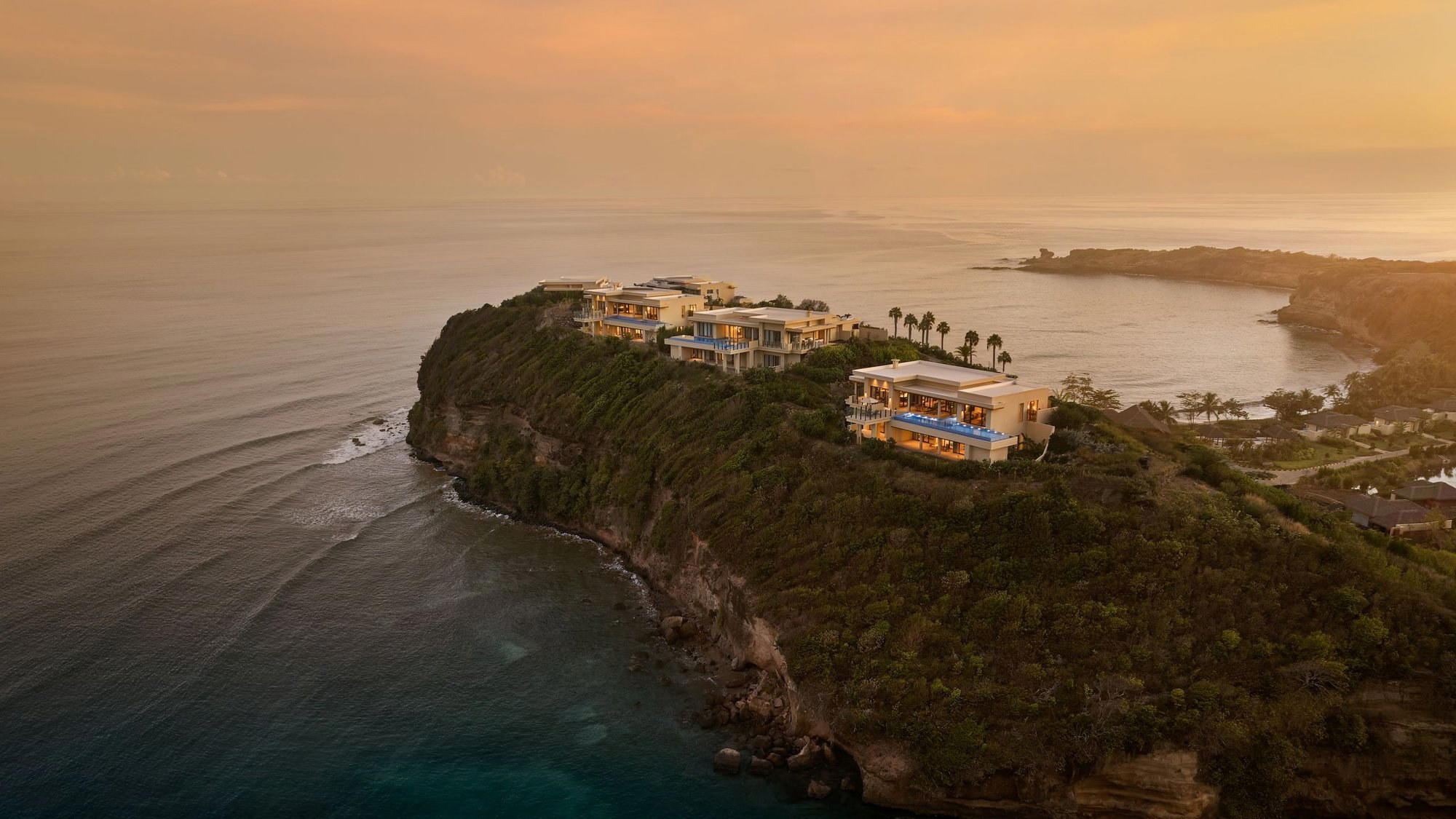 Six Senses La Sagesse hotel in La Sagesse