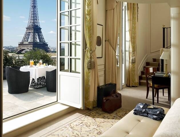 Shangri-La Paris hotel in Paris, France