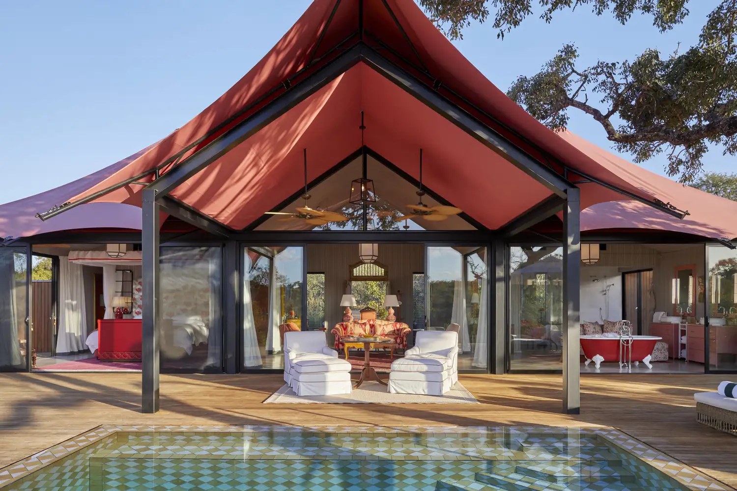 Masiya’s Camp hotel in Amanda, South Africa