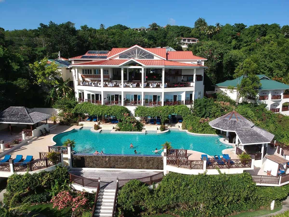 Calabash Cove Resort & Spa hotel in Marisule Gros Islet, St Lucia