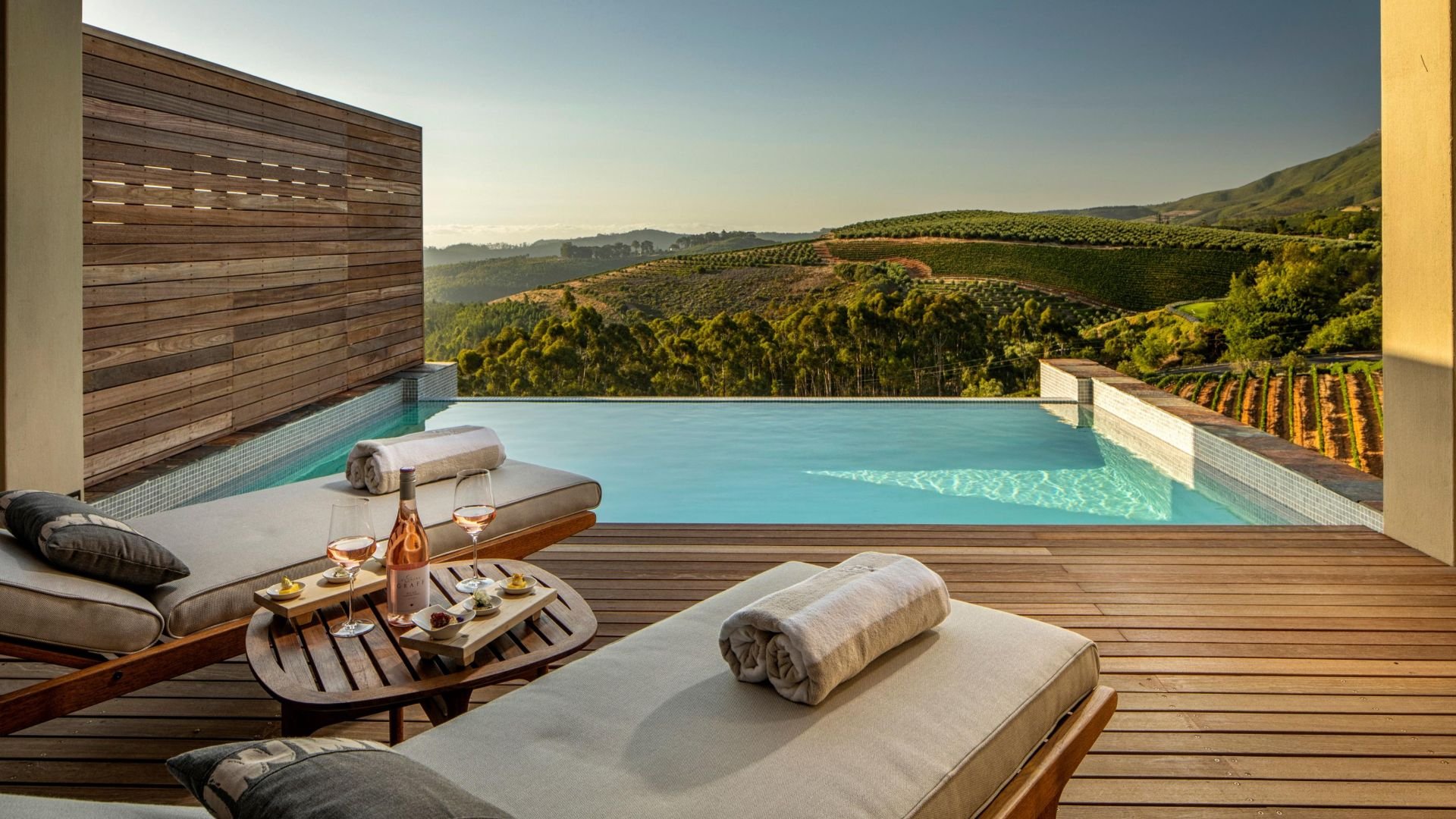 Delaire Graff Estate hotel in Stellenbosch, South Africa