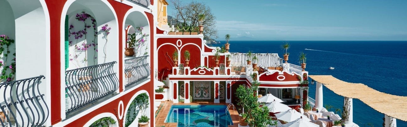 Le Sirenuse hotel in Positano, Italy