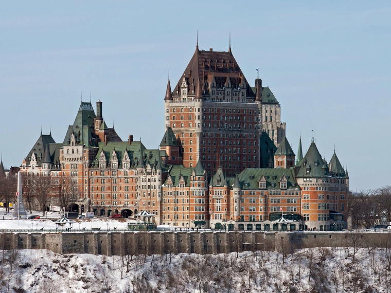 Fairmont Le Château Frontenac, Quebec City, Canada
