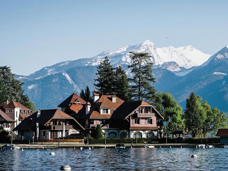 Auberge du Père Bise, Talloires-Montmin, France