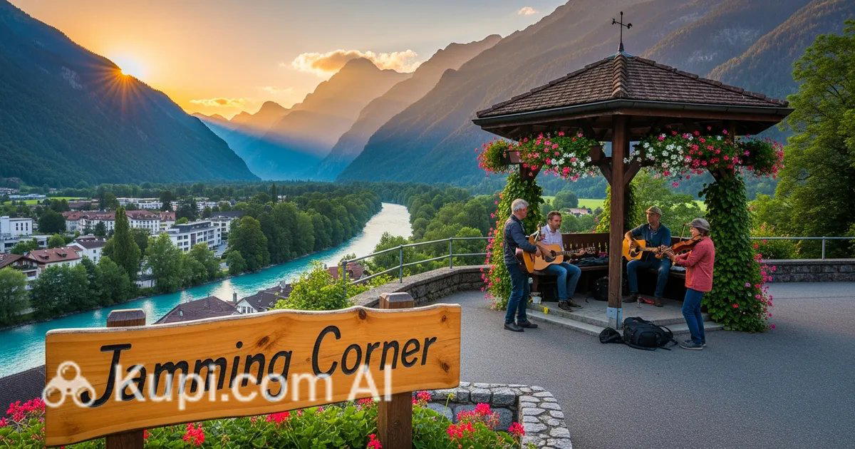 Jamming Corner, Unterseen, Switzerland