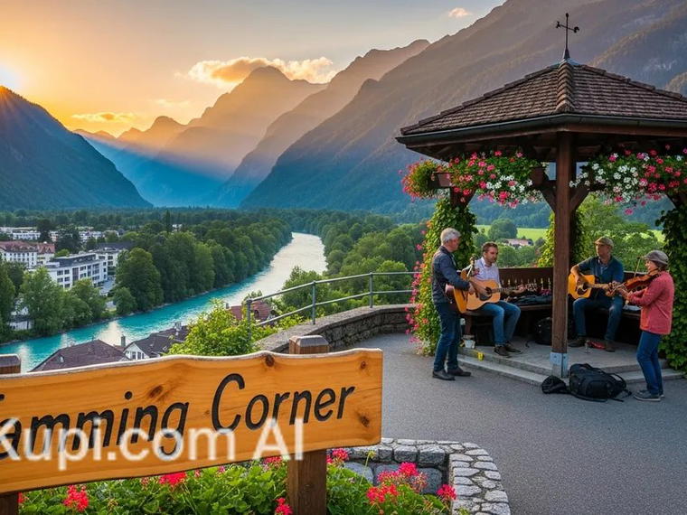 Jamming Corner, Unterseen, Switzerland