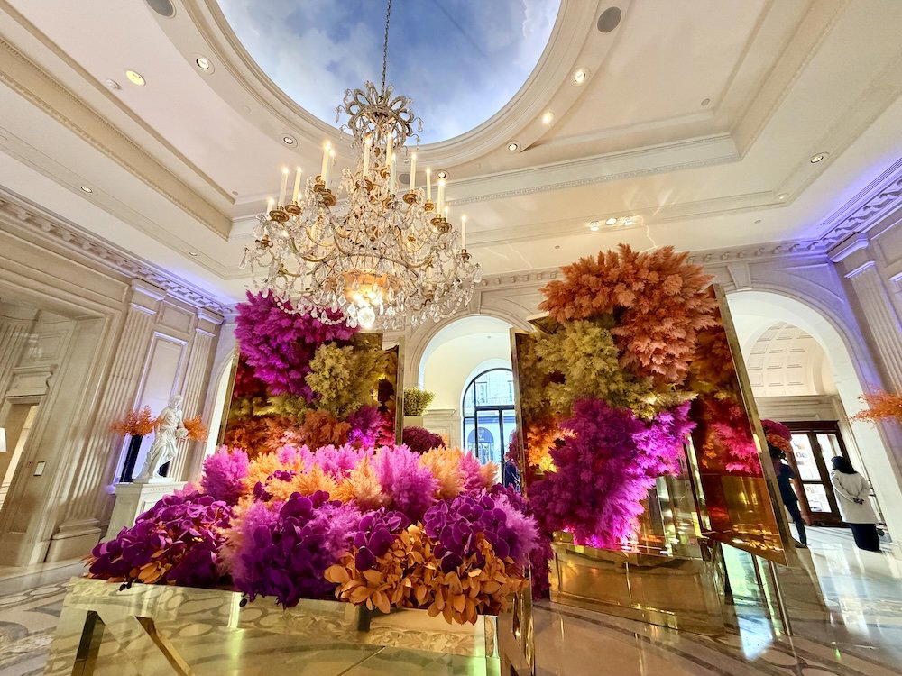 George V hotel in Paris, France