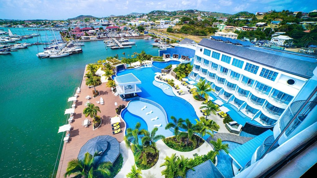 Harbor Club St. Lucia, Curio Collection by Hilton hotel in Gros Islet, St Lucia