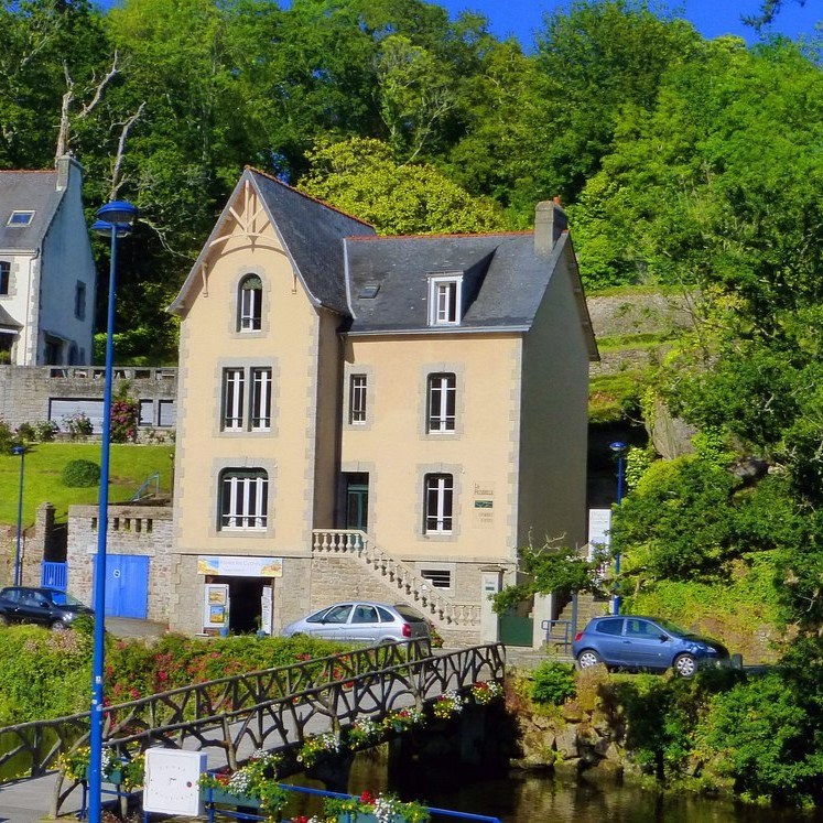 La Passerelle de Pont-Aven, Brittany, France