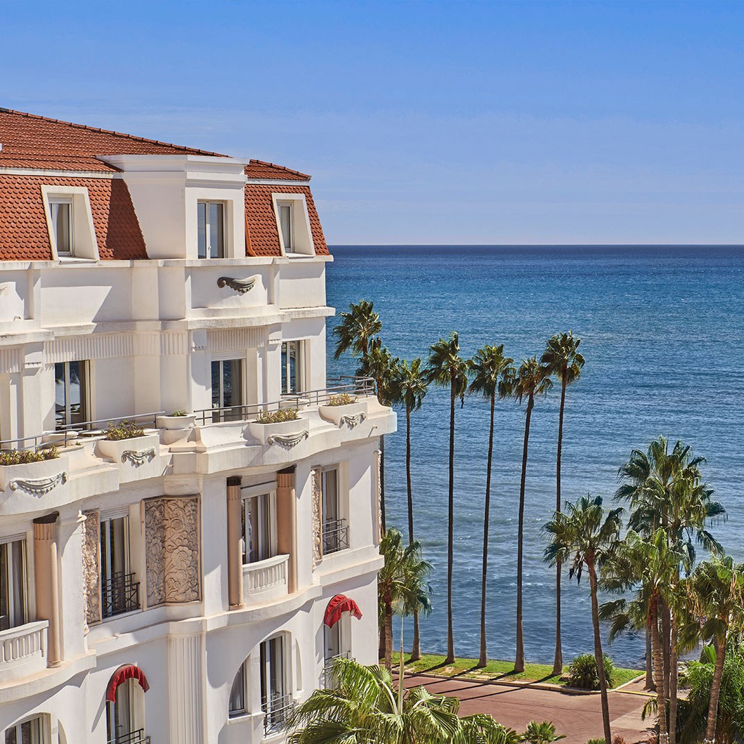 Le Majestic hotel in Cannes, France