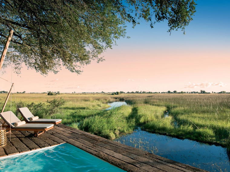 Duba Plains Camp, Okavango Delta, Botswana