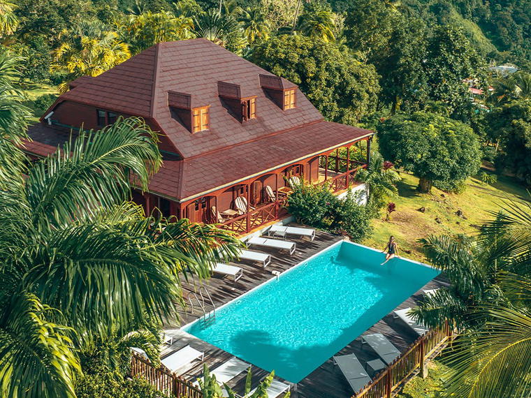 Le Jardin Malanga Hotel, Trois Rivieres, Guadeloupe