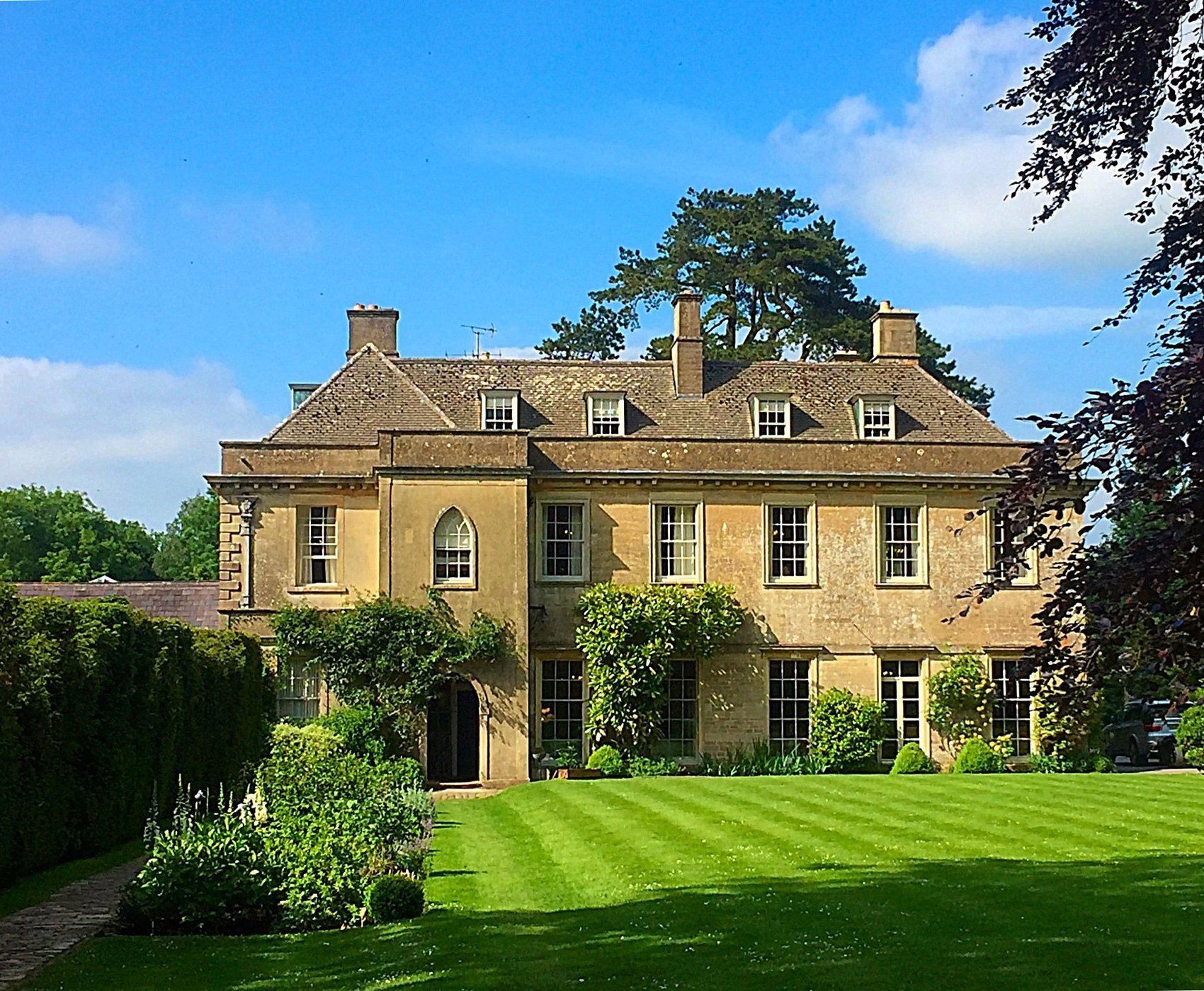 Babington House hotel in Kilmersdon, United Kingdom