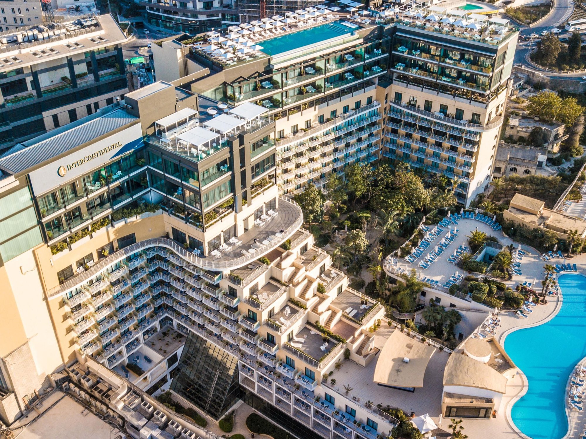 InterContinental Malta hotel in St. Julian's Bay, Malta