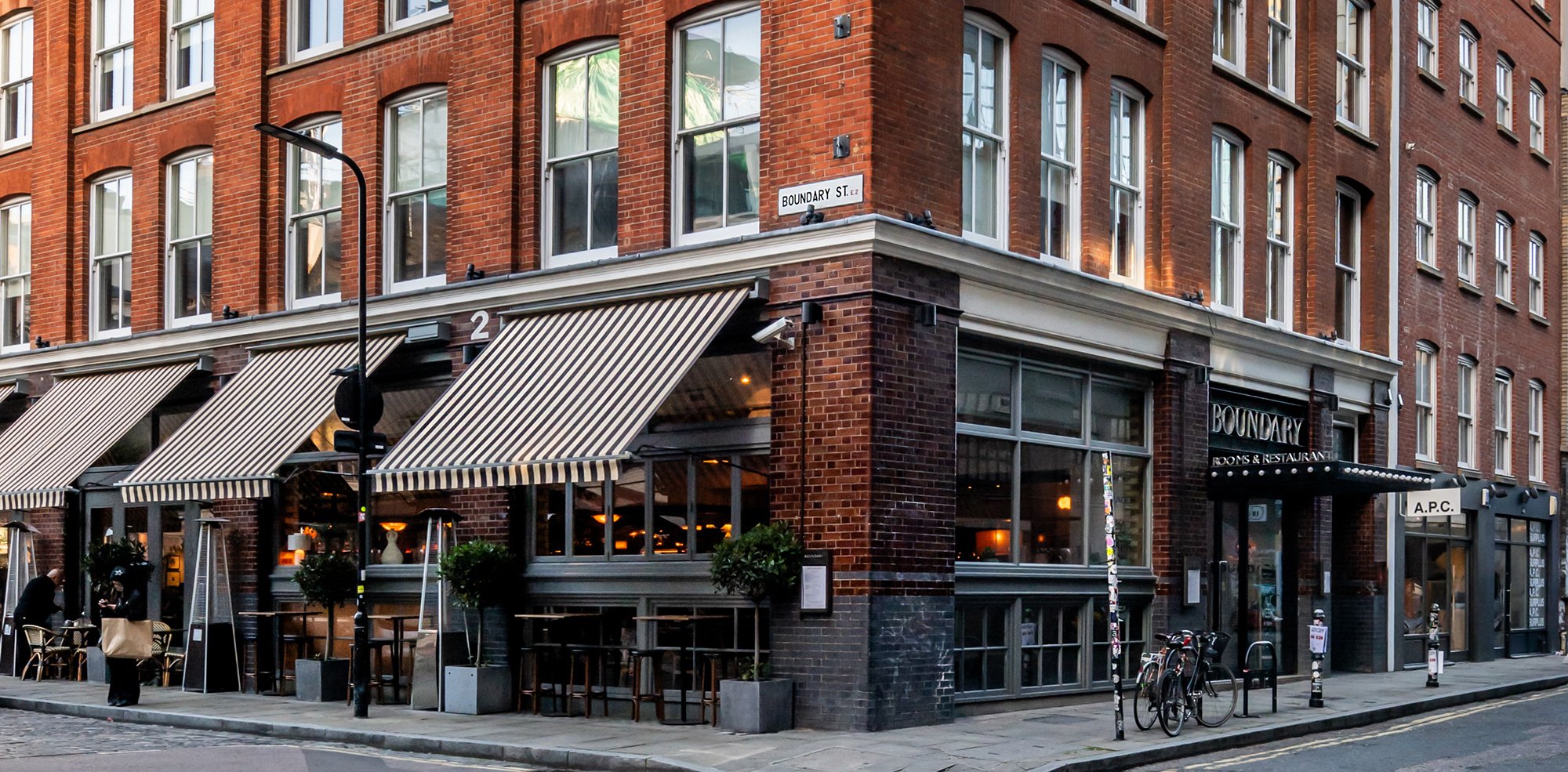 Boundary Shoreditch hotel in London, United Kingdom