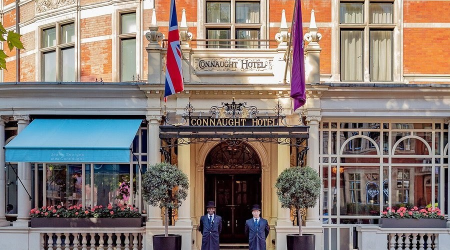 The Connaught hotel in London