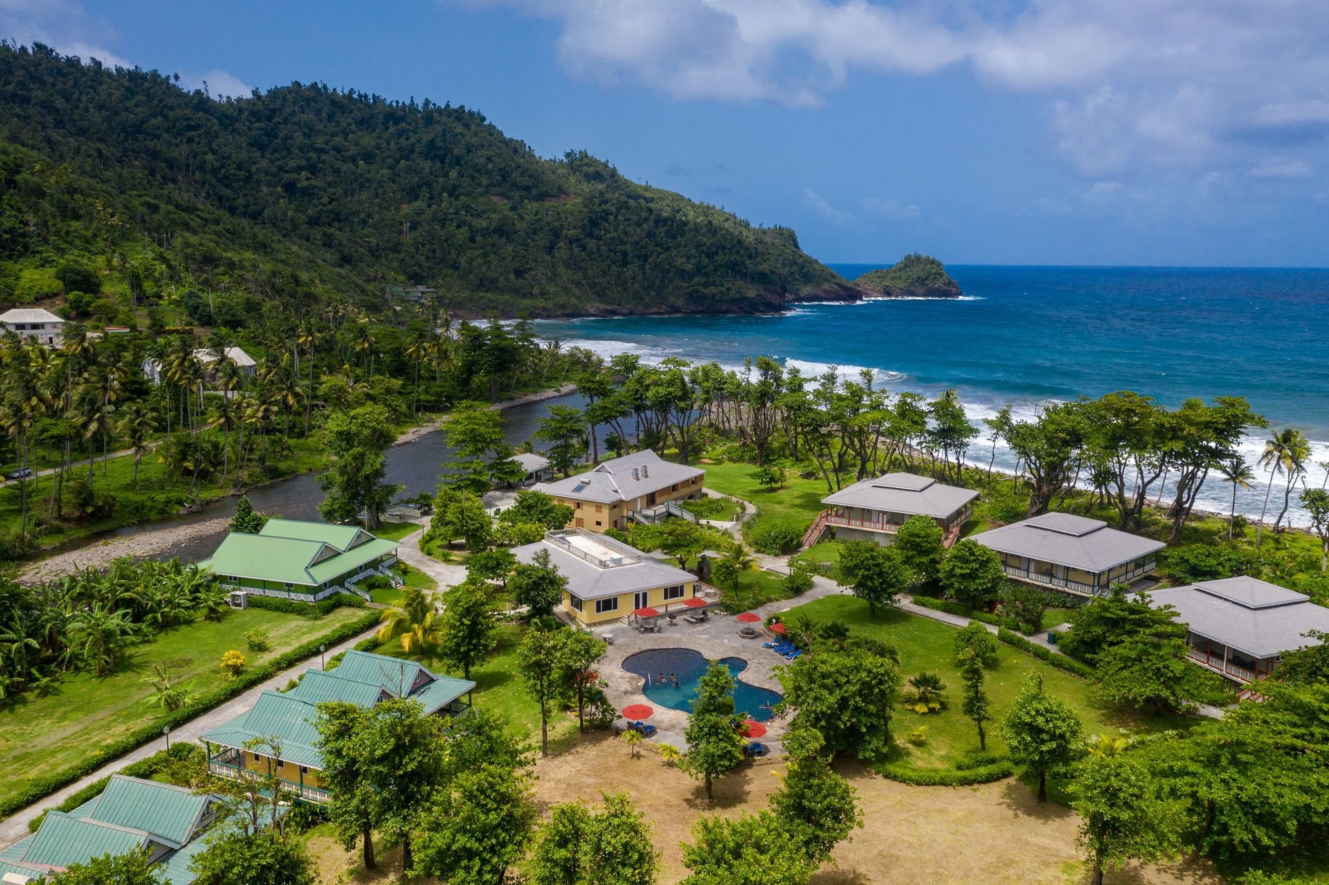 Rosalie Bay Eco Resort & Spa hotel in Rosalie, Dominica