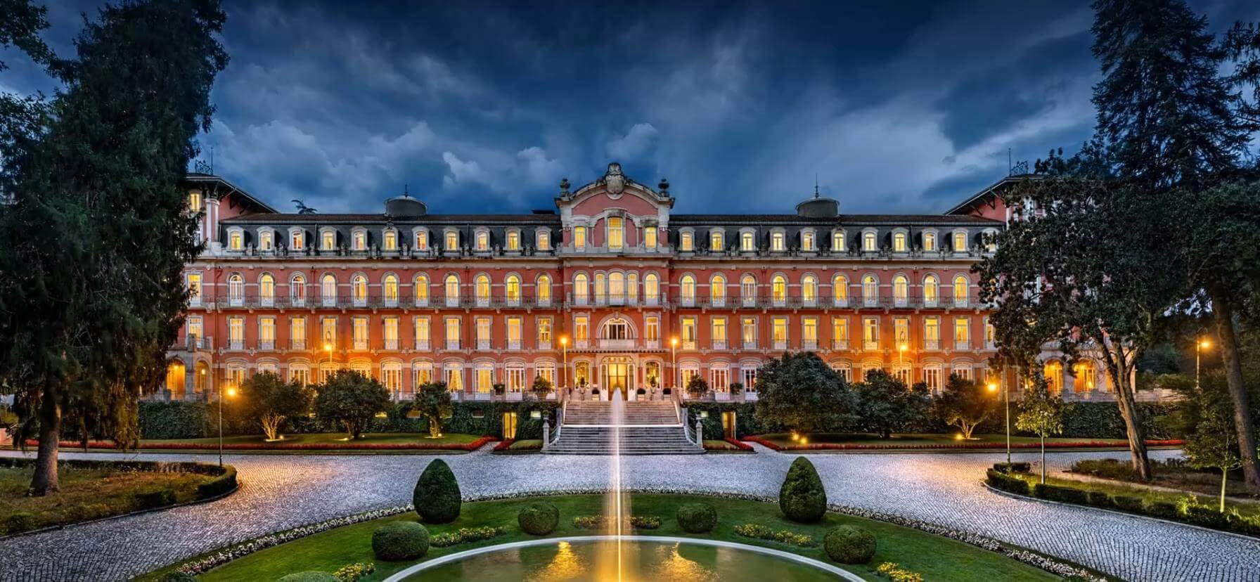 Vidago Palace hotel in Vidago