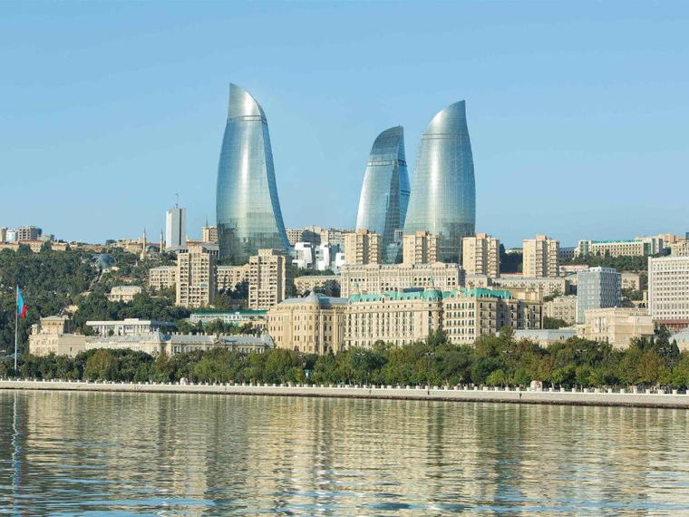 Fairmont Baku, Flame Towers, Baku, Azerbaijan