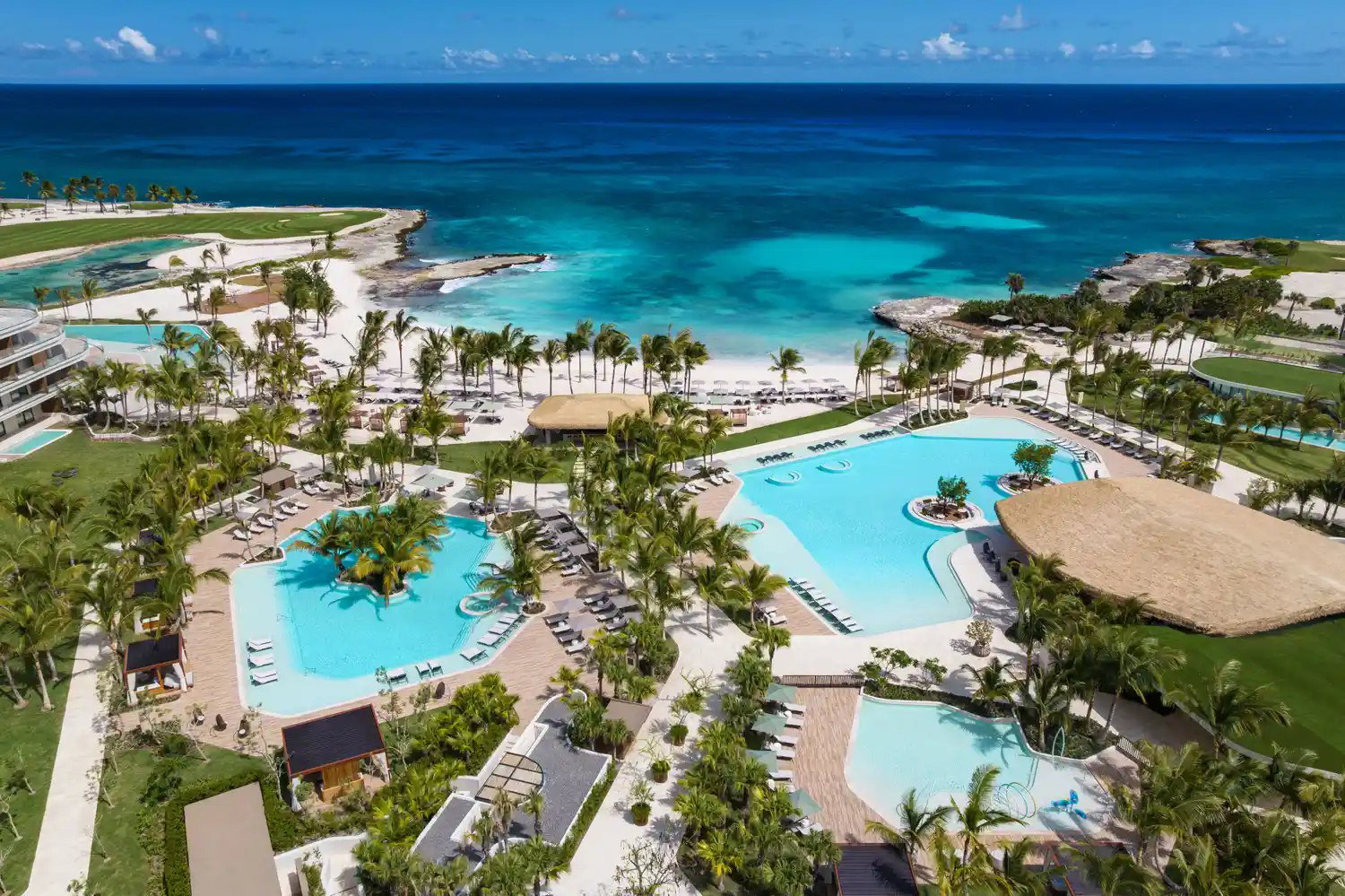 The St. Regis Cap Cana Resort hotel in Punta Cana, Dominican Republic