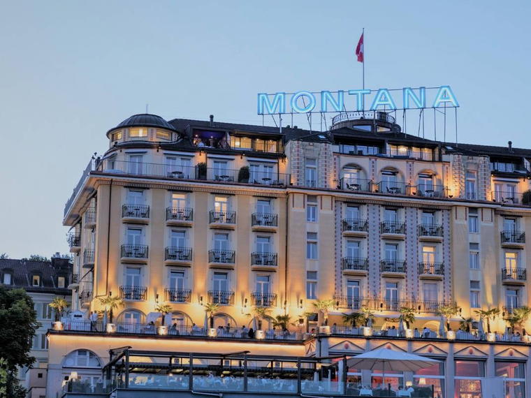 Art Deco Hotel Montana, Lucerne, Switzerland