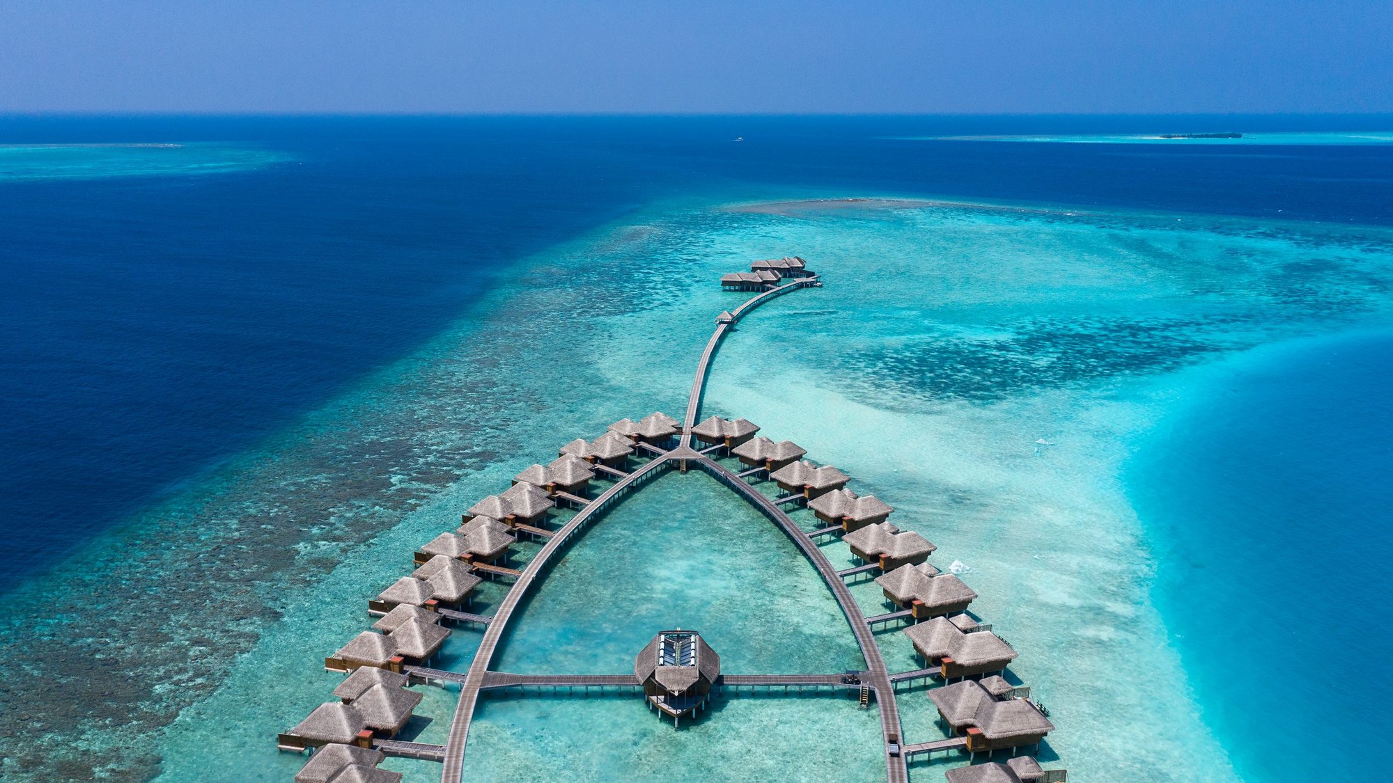 Huvafen Fushi hotel in Male, Maldives