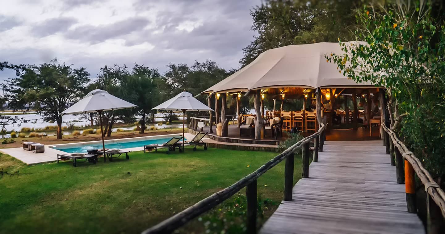Anabezi Camp hotel in Lower Zambezi National Park, Zambia