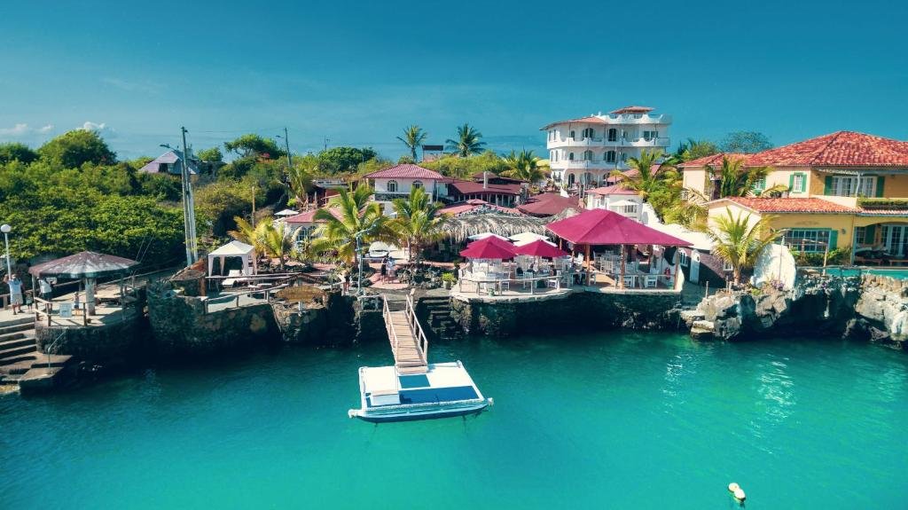 Angermeyer Waterfront Inn hotel in Puerto Ayora, Ecuador