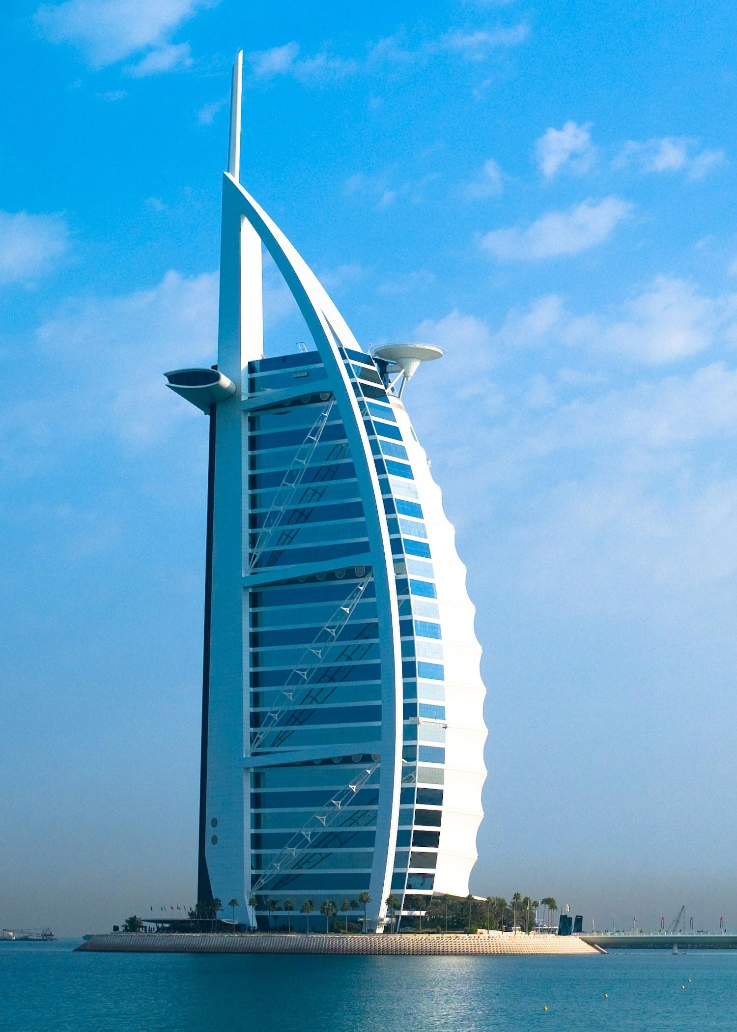 Jumeirah Burj Al Arab hotel in Dubai