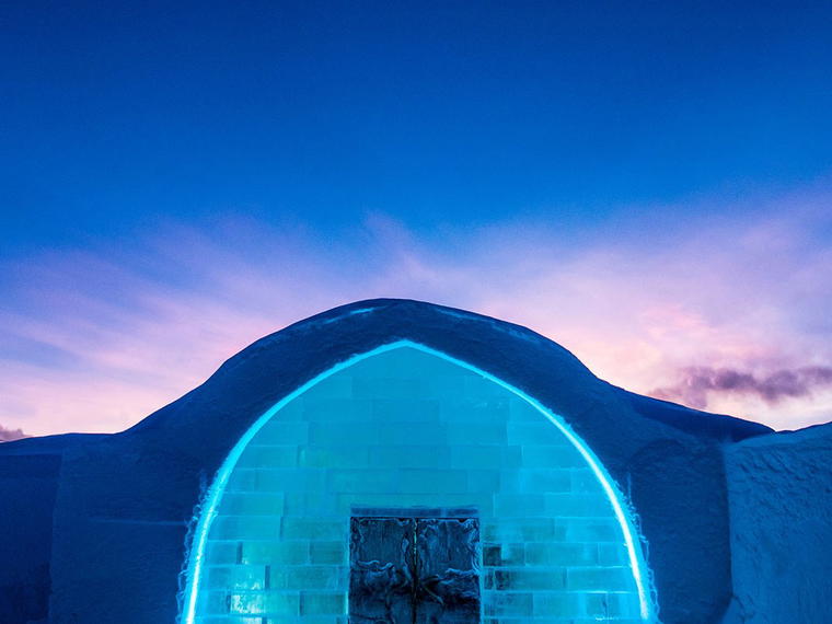 ICEHOTEL, Jukkasjarvi, Sweden