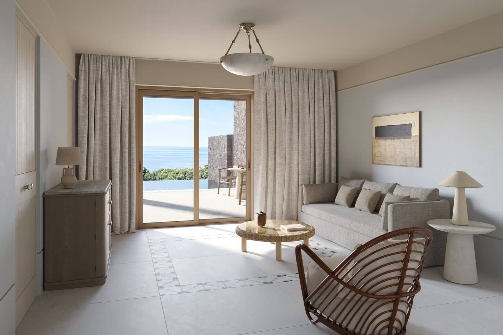 Eréma hotel in Milos, Greece